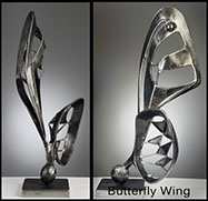 Metal Sculpture by Vermont Sculptor Alexandra Heller 