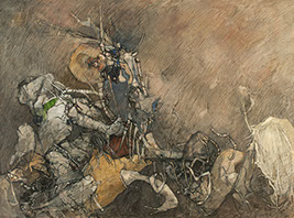 Oil on canvas by Vermont Artist Peter Heller  